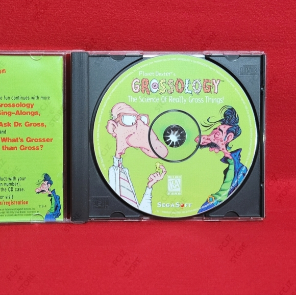 Planet Dexter's Grossology - MAC/PC, CD-ROM, Windows 3.1/95 / MAC System 7.1 - Picture 5 of 8